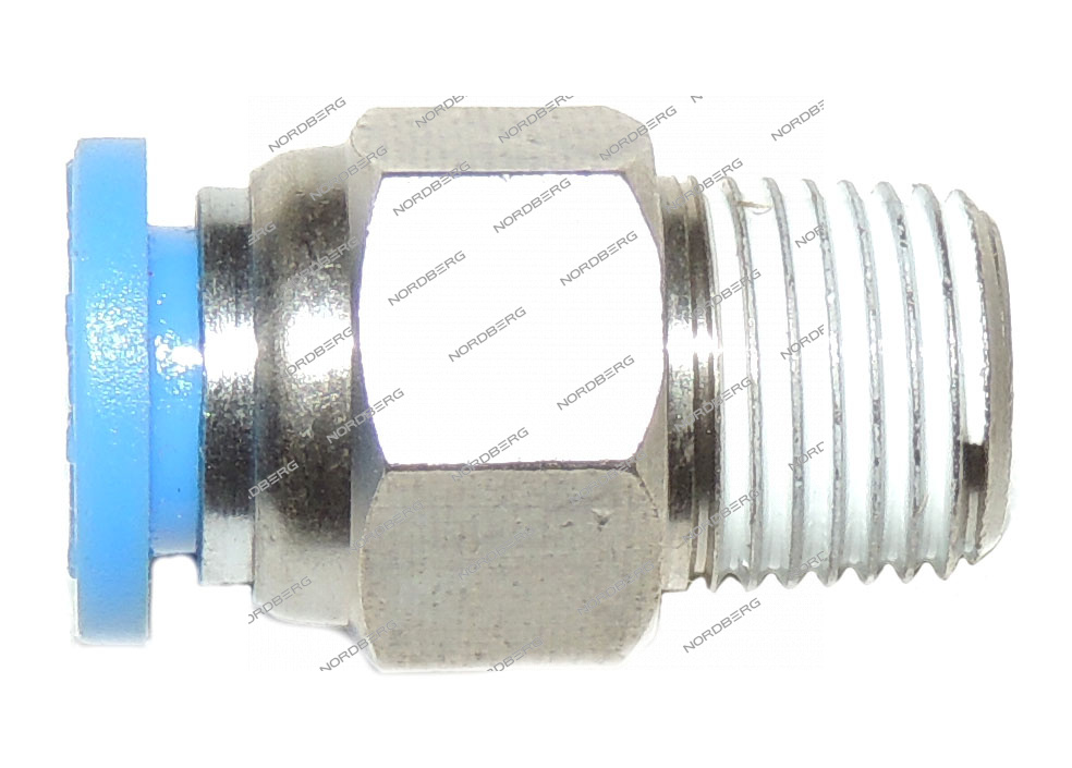 Переходник  для клапана прямой  D6 1/8" C.01.04.FPC 6-01 NORDBERG 000004048 (FPC 6-01)